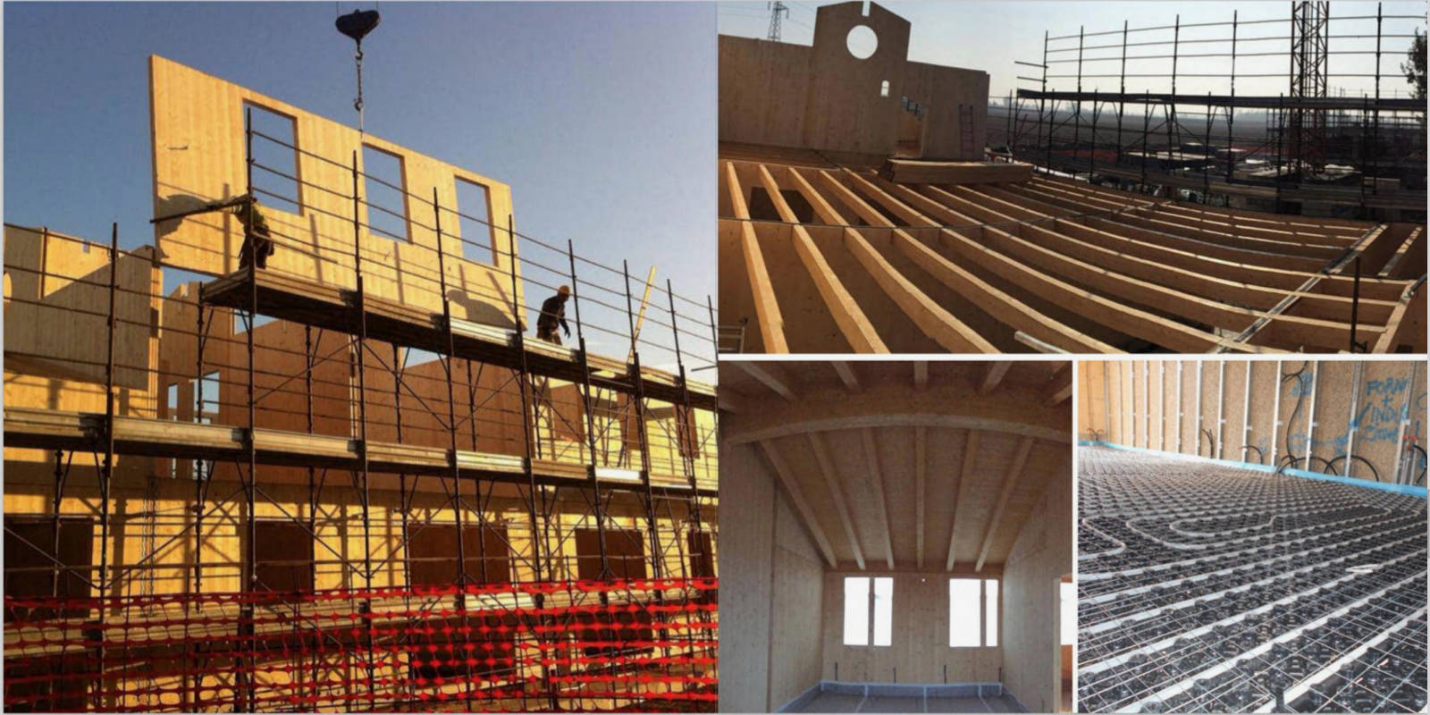 Edificio bifamiliare con tecnologia xlam classe a